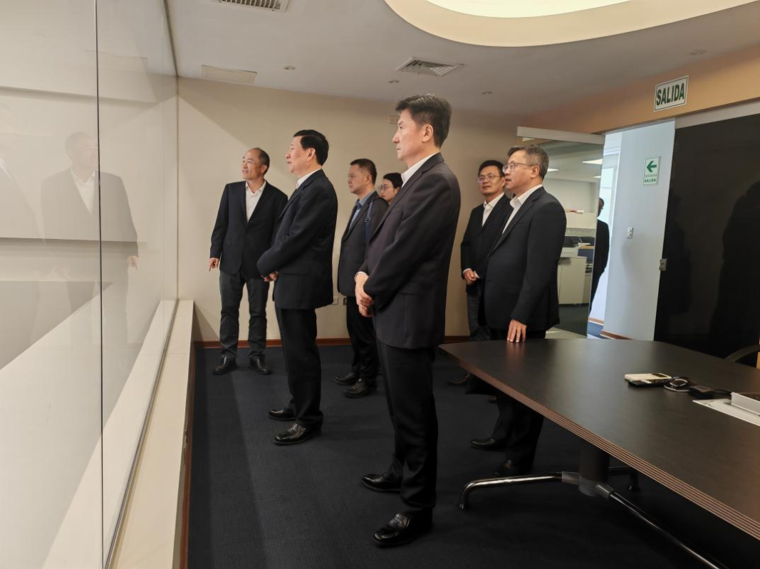 应急管理部部长王祥喜一行赴mk体育路德斯公司调研指导